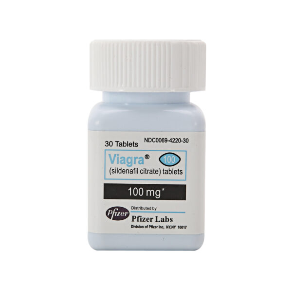 Viagra100mg Frasco de 30 comprimidos tabletas de sildenafil