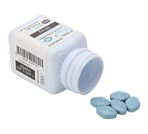 Viagra100mg Frasco de 30 comprimidos tabletas de sildenafil - Imagen 2