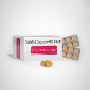 Extra Super Tadarise  Tabletas de tadalafilo + dapoxetina HCI  Tabletas de doble acción