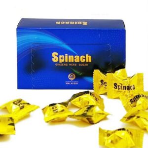 Spinach  azúcar energético  Nutre los riñones y trata la eyaculación precoz.