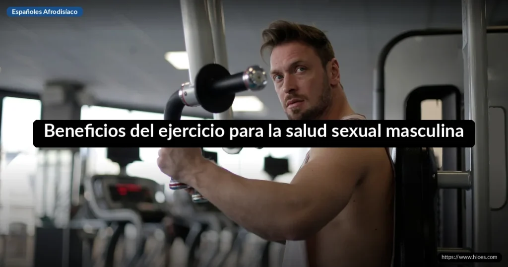 Beneficios del ejercicio para la salud sexual masculina 5 Beneficios del ejercicio para la salud sexual masculina