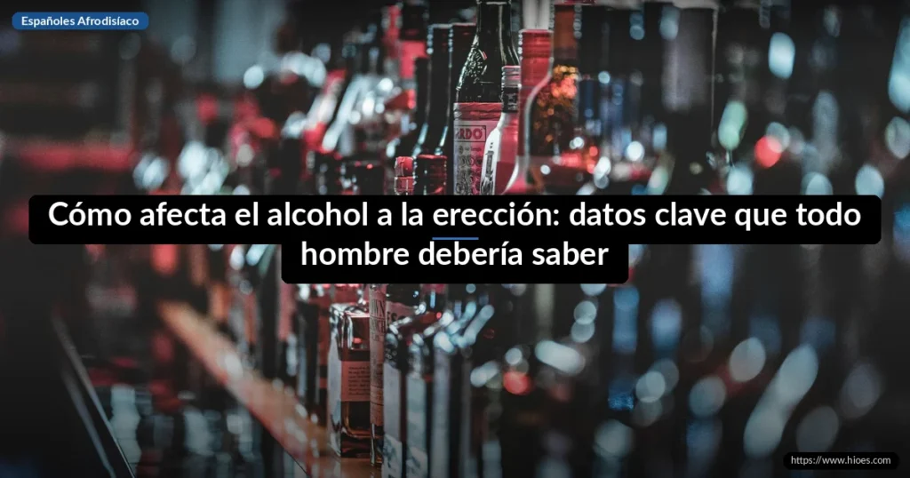 Cómo afecta el alcohol a la erección: datos clave que todo hombre debería saber 1 Cómo afecta el alcohol a la erección: datos clave que todo hombre debería saber
