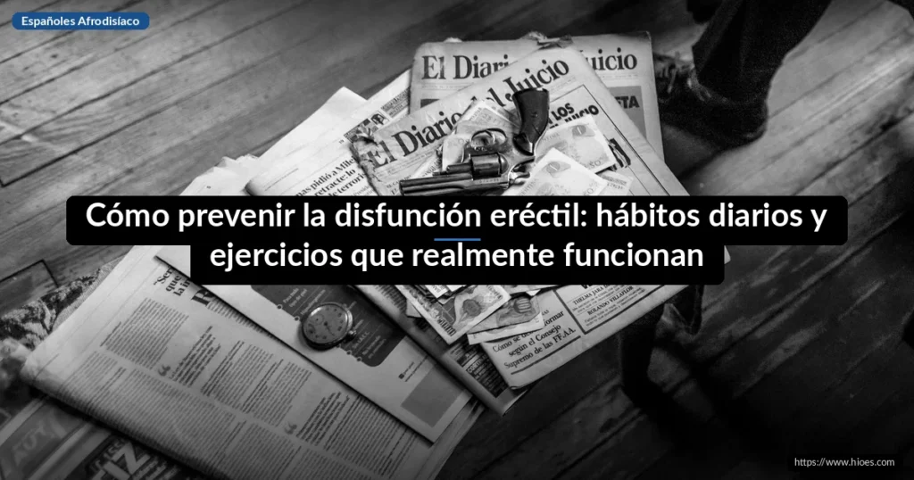 Cómo prevenir la disfunción eréctil: hábitos diarios y ejercicios que realmente funcionan 5 Cómo prevenir la disfunción eréctil: hábitos diarios y ejercicios que realmente funcionan