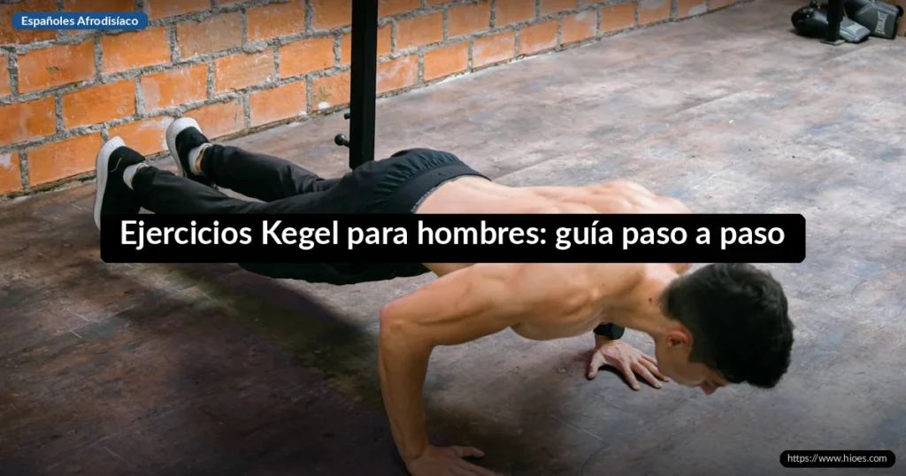 Ejercicios Kegel para hombres: guía paso a paso 1 Ejercicios Kegel para hombres: guía paso a paso