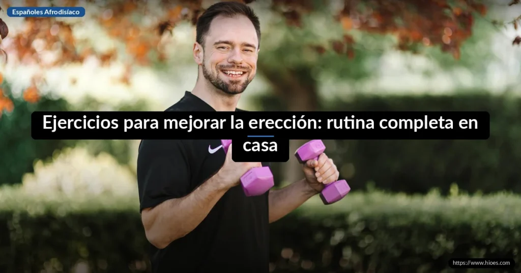 Ejercicios para mejorar la erección: rutina completa en casa 9 Ejercicios para mejorar la erección: rutina completa en casa