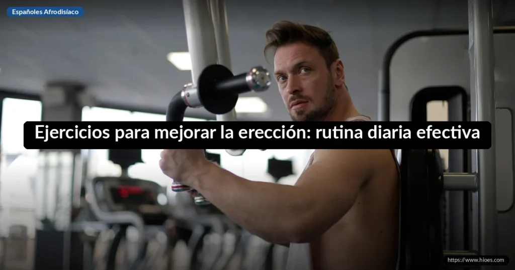 Ejercicios para mejorar la erección: rutina diaria efectiva 5 Ejercicios para mejorar la erección: rutina diaria efectiva