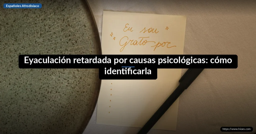 Eyaculación retardada por causas psicológicas: cómo identificar el origen 4 Eyaculación retardada por causas psicológicas: cómo identificarla