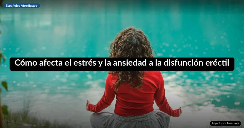 Cómo afecta el estrés y la ansiedad a la disfunción eréctil 3 Cómo afecta el estrés y la ansiedad a la disfunción eréctil