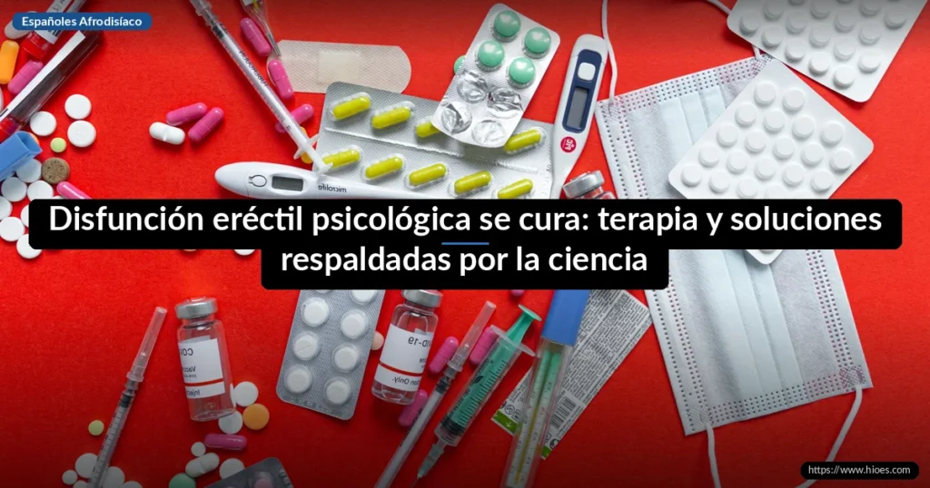 Disfunción eréctil psicológica se cura: terapia y soluciones respaldadas por la ciencia 2 Disfunción eréctil psicológica se cura: terapia y soluciones respaldadas por la ciencia