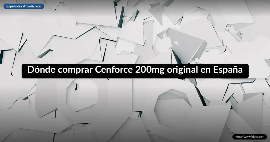 Dónde comprar Cenforce 200mg original en España 5 Dónde comprar Cenforce 200mg original en España