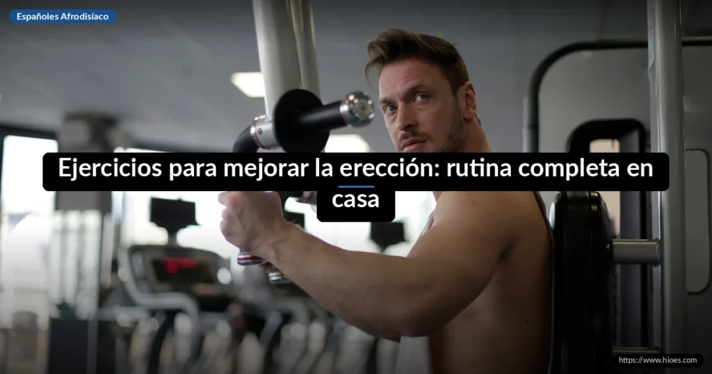 Ejercicios para mejorar la erección: rutina completa en casa 2026 10 Ejercicios para mejorar la erección: rutina completa en casa