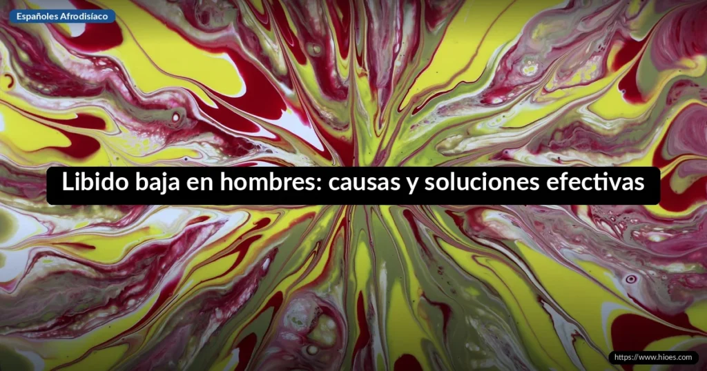 Libido baja en hombres: causas y soluciones efectivas 1 Libido baja en hombres: causas y soluciones efectivas