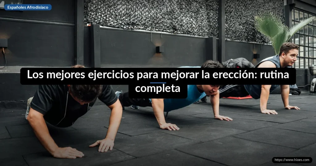 Los mejores ejercicios para mejorar la erección: rutina completa 5 Los mejores ejercicios para mejorar la erección: rutina completa
