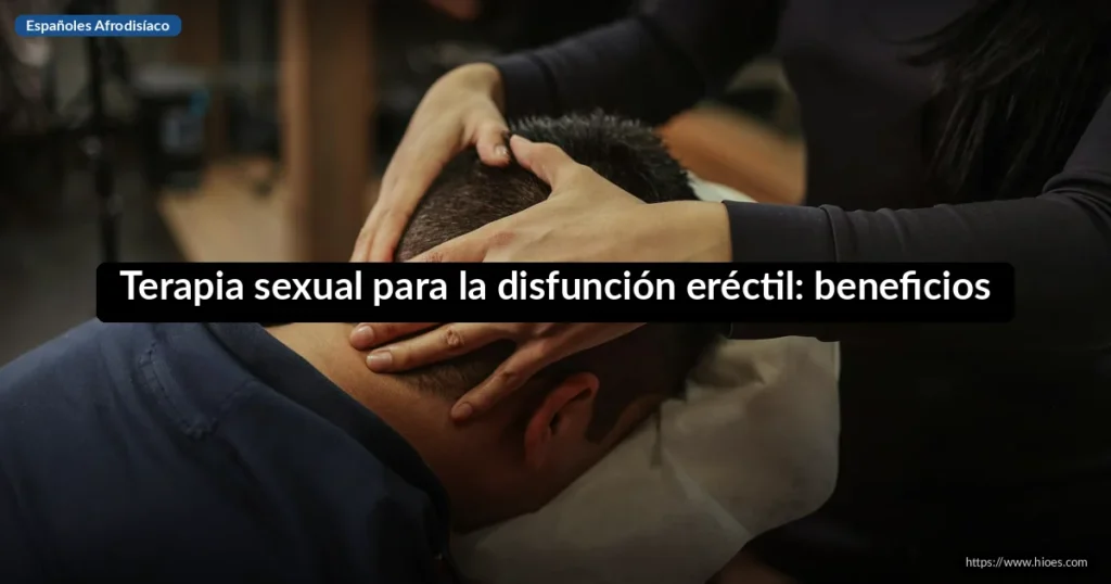 Terapia sexual para la disfunción eréctil: beneficios comprobados 2 Terapia sexual para la disfunción eréctil: beneficios