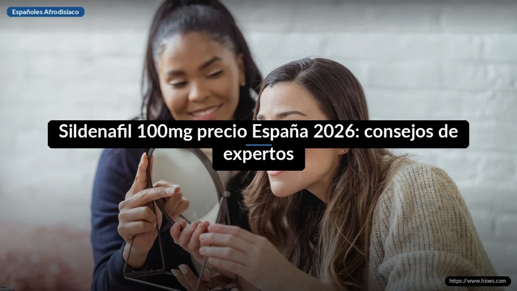 Sildenafil 100mg precio España 2026: consejos de expertos
